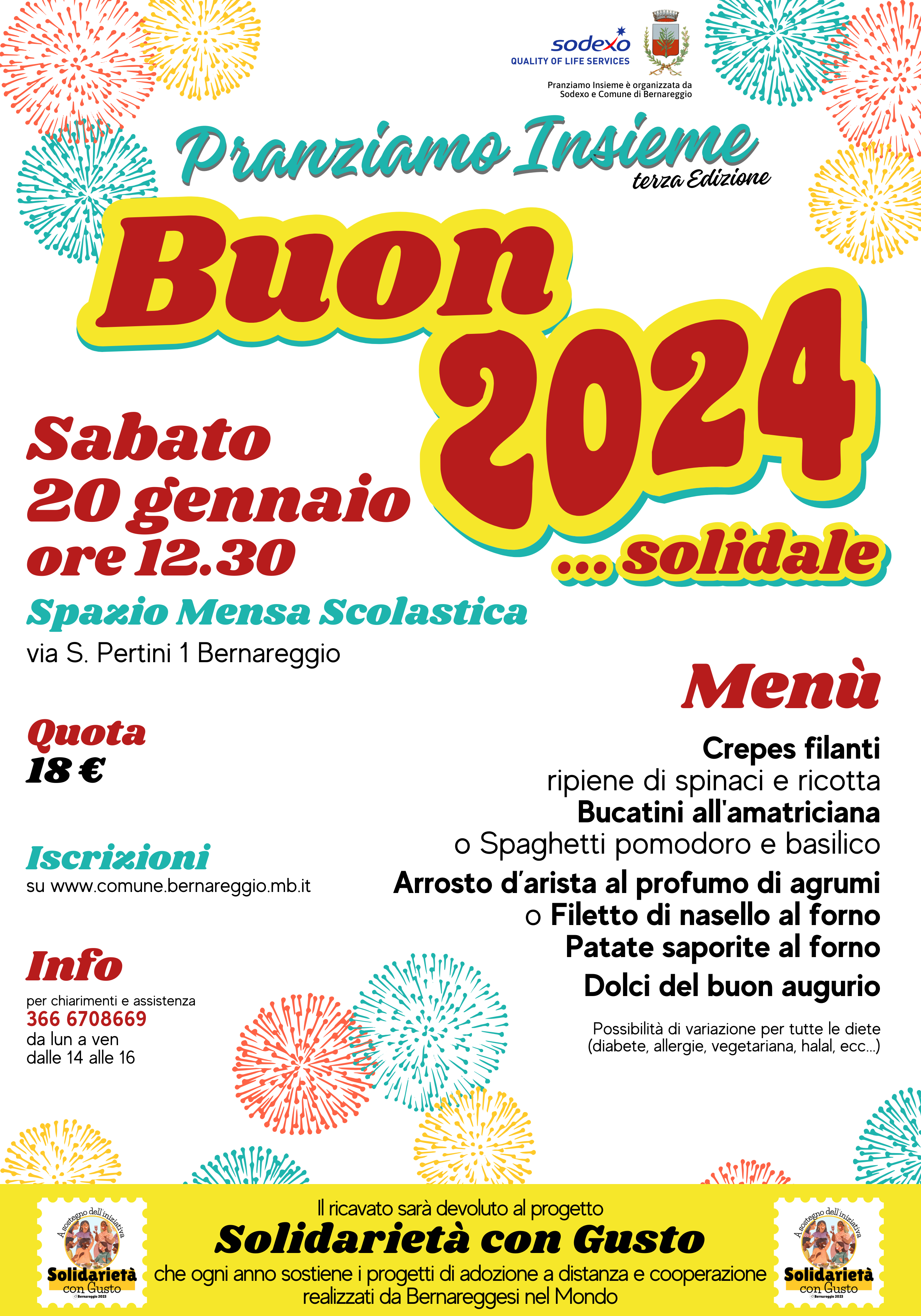 Solidarietà Con Gusto | Buon 2024.... solidale!