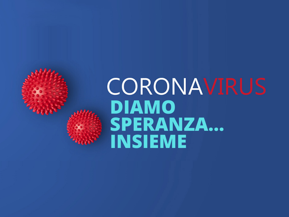 AGGIORNAMENTO CORONAVIRUS | Aperto un conto corrente dedicato alle DONAZIONI da parte di cittadini e aziende