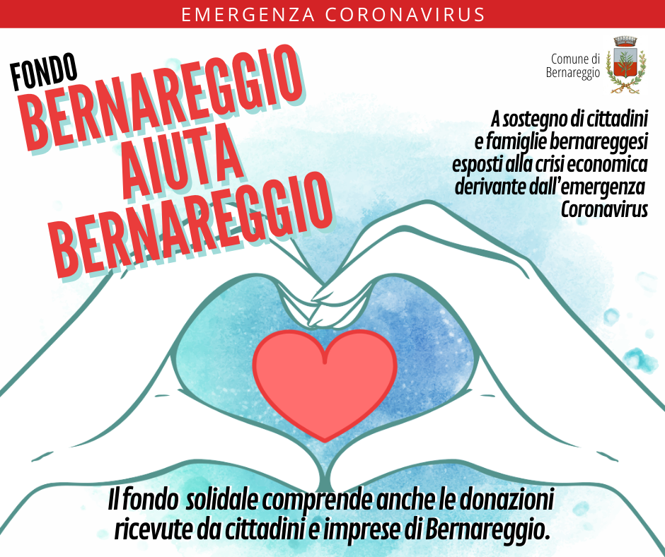 BERNAREGGIO AIUTA BERNAREGGIO | Contributi a cittadini e famiglie: al via le domande per l'assegnazione delle misure Bonus Gas e Bonus Famiglia